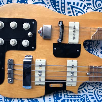 Vintage Carvin Double-neck Bass/Mandolin -A Supersonic Sixties Space Race with George & Jane Jetson image 1