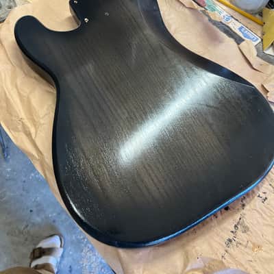 Madlad Instruments Finished Precision Bass PBass Body - Quiet Graveyard (sourced and made with pride in north Texas) - Semi-Gloss Poly Finish image 4