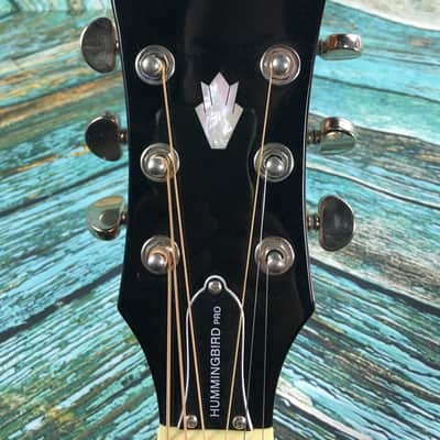 Epiphone Hummingbird Pro Acoustic - Electric Guitar 2015 Heritage Cherry Burst, image 11