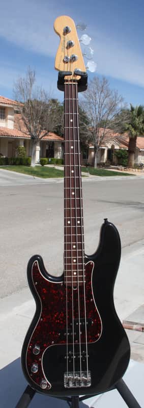 Fender Precision Bass  USA Black Left Handed 2000 image 1