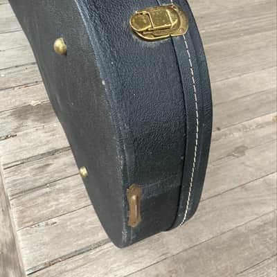 1960s Gibson ES-330 Case , Black w. Yellow Lining image 5