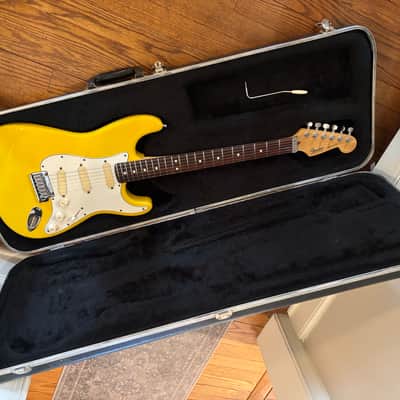 Fender Strat Plus Lace Sensors TBX Wilkinson Schallers 1989 - Graffiti Yellow image 8