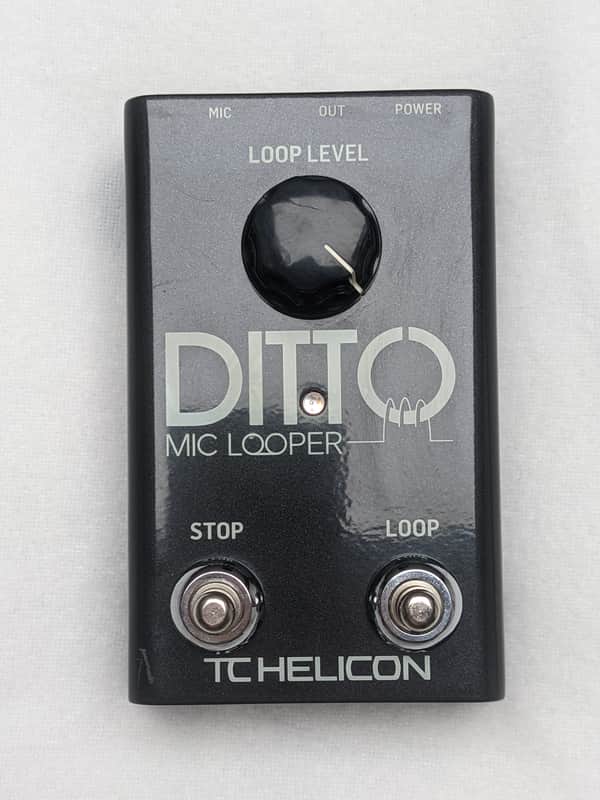 TC Helicon Ditto Mic Looper Pedal - 2021 - Gray image 1