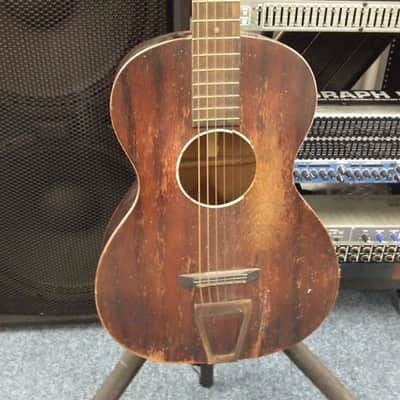 Cowboy Loye Parlor acoustic guitar 1930's rare vintage old antique image 1