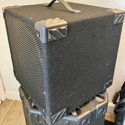 Custom Built 12" Bass Cabinet with Eminence Basslite S2012 Eminence/Greg's Pro Audio 2026 - Black image 3