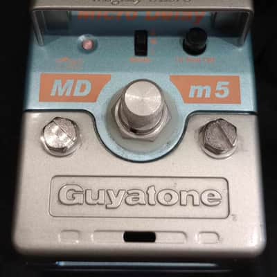 Near Mint (N.O.S) Guyatone MDm5 Micro Delay w/box etc Made in Japan - Blue image 2