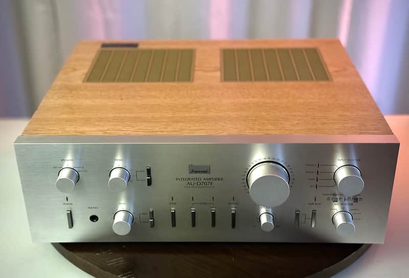 🔥🎶✨ Sansui AU-D707F Vintage Integrated Amplifier (100V • | Reverb