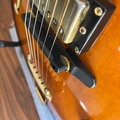 Epiphone Epiphone Joe Pass Emperor II Korea 1997 – upgraded jazz guitar 1997 - sunburst image 4