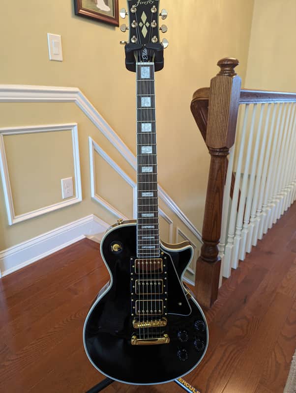 Firefly FFLP 2021 -Les Paul Black Beauty 3 Humbucker image 1