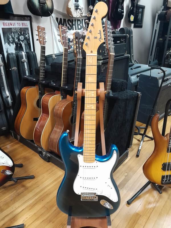 Fender American Elite Stratocaster with Maple Fretboard - 2020 - Sky Burst Metallic image 1