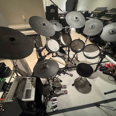 Roland TD-20 V-drums 2005 (approximately) - Black, chrone, white
