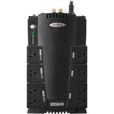 CyberPower AVR Computer Battery Backup, 800VA 450W UPS, 8 Outlets image 7