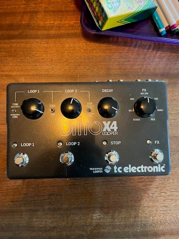 TC Electronic Ditto X4 Looper 2016 - Present - Black Bild 1