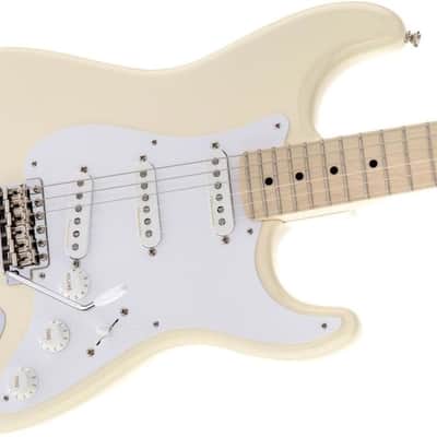 Fender Eric Clapton Artist Series Stratocaster with Vintage Noiseless Pickups 2001 - Present - Olympic White image 4