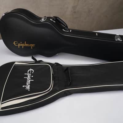 Epiphone Les Paul Custom Black w/ P90s Guitar Center w/ Case & Gig Bag #59252 image 22