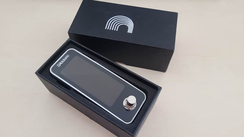 D'Addario PW-CT-20 Chromatic Pedal Tuner 2017 - Present - Black / Silver image 1