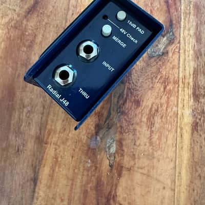 Radial J48 Active Direct Box 2010s - Blue image 2