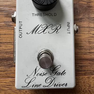 MXR MX-106 Script Noise Gate Line Driver White 1974 - 1975 | Reverb