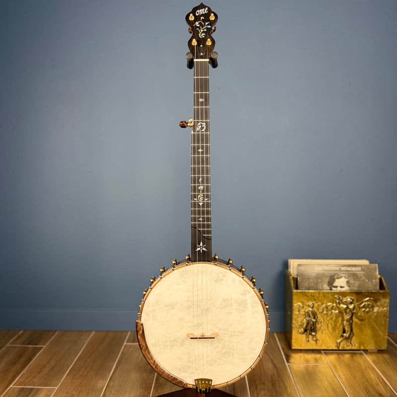 Ome Juniper 5-String Openback Curly Maple Banjo