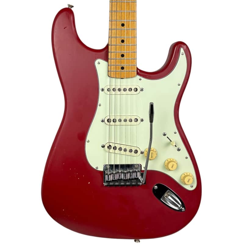 Fender Japan Stratocaster 1988-1989 - Red Repaint image 1