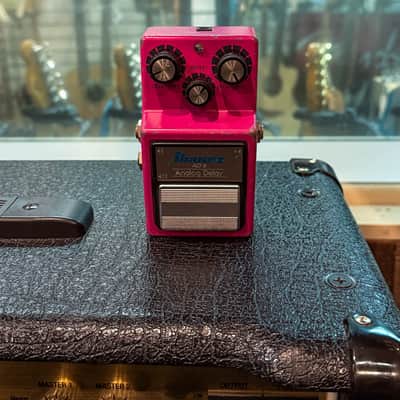 Ibanez AD-9 Analog Delay 1984 - Hot Pink image 3