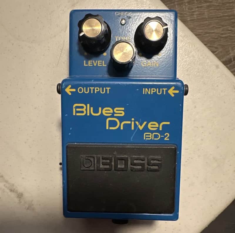 Boss BD-2 Blues Driver — Wampler Brent Mason Mod + Fuzz Switch image 1