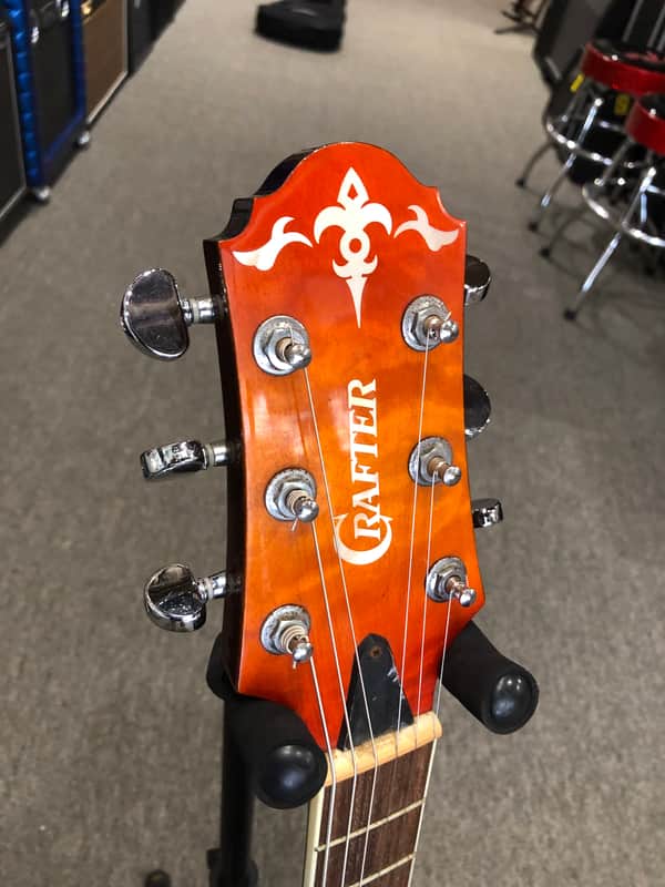 Crafter SAT-QMOS - T5 Style Guitar with P90 and Piezo | Reverb