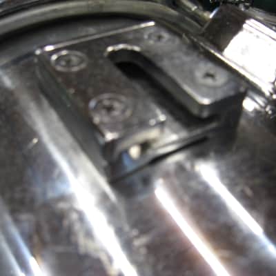 Pearl 6X5.5 & 10X6.5 Fiberglass Concert Toms w/mount 70's - 80's chrome image 13