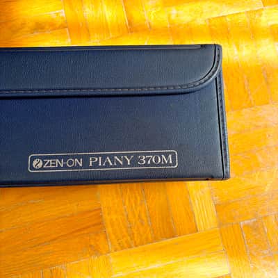 Zen-On Piany 370M Master (Japan, 1960s) vintage cool diamonica with original case and original Japanese manual! Rare! image 9