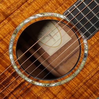2006 Taylor K14ce Koa Jumbo Cutaway Guitar (VIDEO! Fresh Work, Ready) image 7