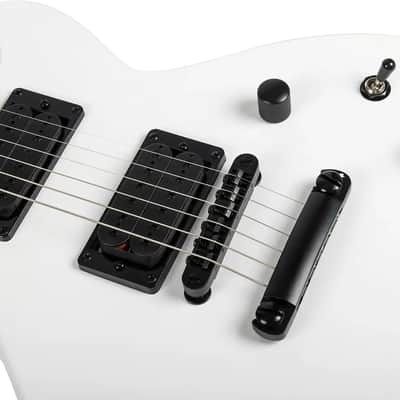Spira L-400 MWH 400 Series Single Cutaway Roasted Poplar Body Canadian Roasted Maple Neck 6-String Electric Guitar image 8