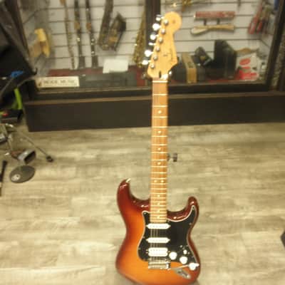 Fender Player Stratocaster HSS Plus Top - Tobacco Sunburst with Pau Ferro Fingerboard image 1
