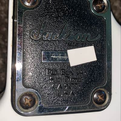Vintage 1980’s Jackson San dimas super Strat electric guitar made in the usa ohsc matching headstock image 10