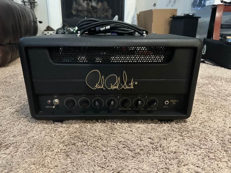 PRS HDRX 20 20W Tube Guitar Amp Head. - Black image 1