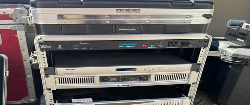 QSC GX3 2-Channel Power Amplifier 2010s - Silver image 1