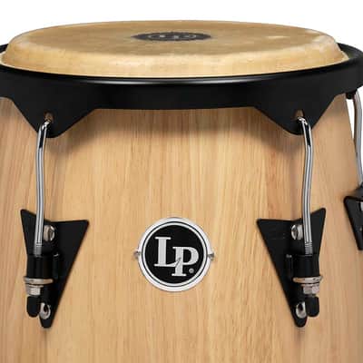 LATIN PERCUSSION LP646NY-AW CITY 10-11 SET OAK NAT BLACK W/DBL STD image 4