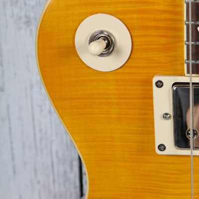 Epiphone Kirk Hammett "Greeny" 1959 Les Paul Standard  Electric Guitar with Case image 5