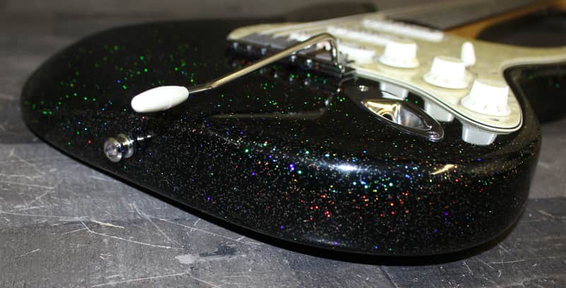 Fender Stratocaster 1988 Custom Shop Holoflake Black Sparkle with