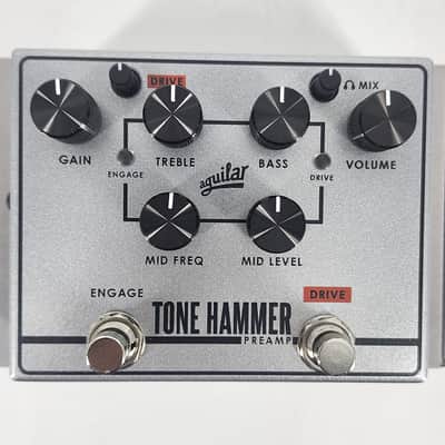 Reverb.com listing, price, conditions, and images for aguilar-tone-hammer-preamp-direct-box