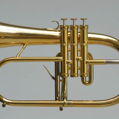 Adams Sonic Flugelhorn in Gold Lacquer image 2