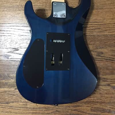 Hamer Centaura CT-21 Floyd Rose, coil tap, Trans Blue image 5
