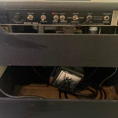 Music Man 115 Sixty-Five 2-Channel 65-Watt 1x15" Guitar Combo 1974 - 1979 - Black image 6