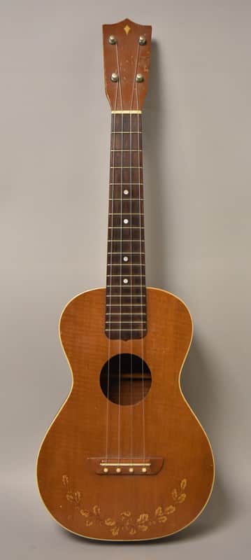 c. 1925 Lyon And Healy Washburn Style 703 Ukulele Natural Koa image 1