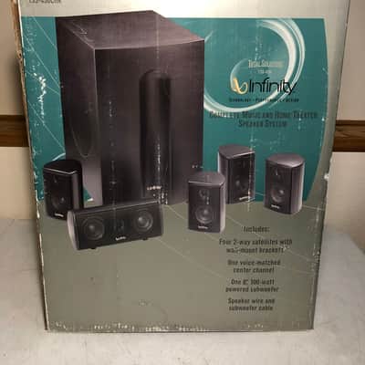 Infinity TSS-450 Speaker System 5.1 Channel Surround Sound Home Theater Audio image 1