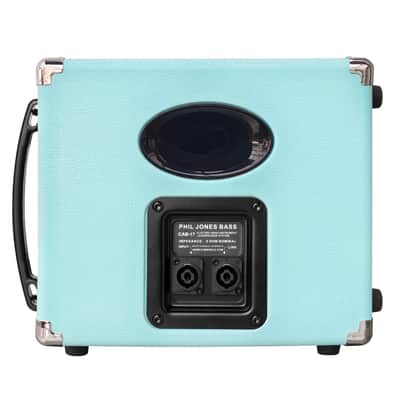 Phil Jones Bass Cab-17 100 Watt Bass Cabinet - Seafoam Green image 4