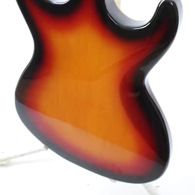 2010s Eastwood Sidejack DLX sunburst matching headstock image 8
