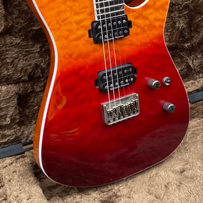 Jackson Pro Series SL2Q NECK THRU Soloist 2019 - Desert Sunset Sky - GATOR TSA HARDSHELL CASE image 4