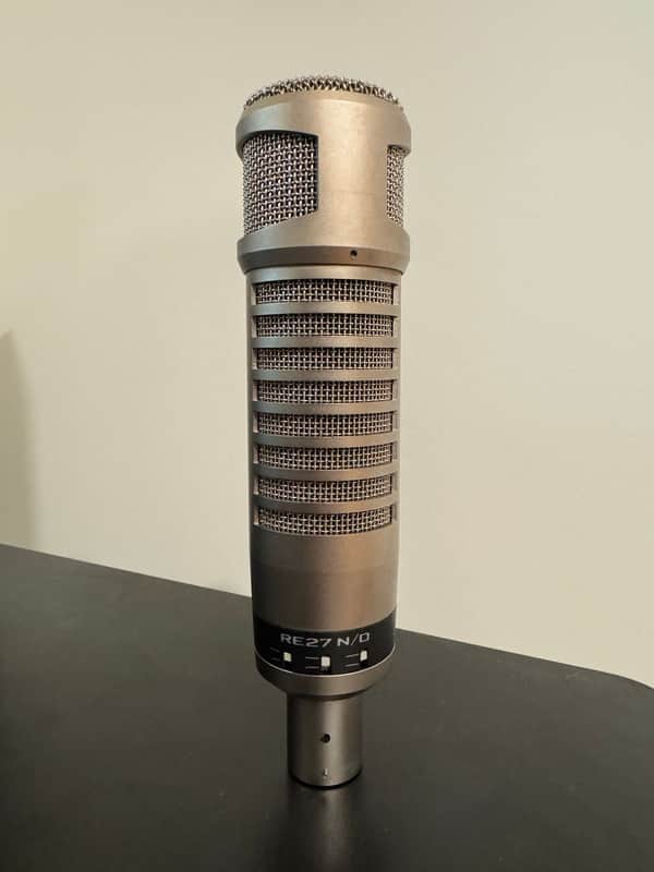 Electro-Voice RE27N/D Cardioid Dynamic Microphone with Neodymium Element 1980 - Present - Satin Nickel image 1
