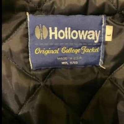 RARE Fender Jacket Men’s L Holloway College Jacket 2000 - Leather and image 8