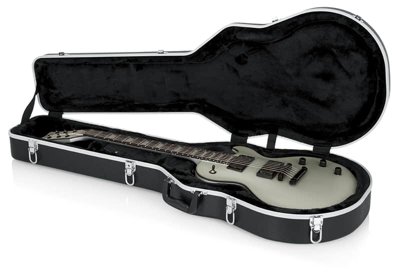 Gator Gibson Les Paul Guitar ABS Deluxe Molded Case Black image 1